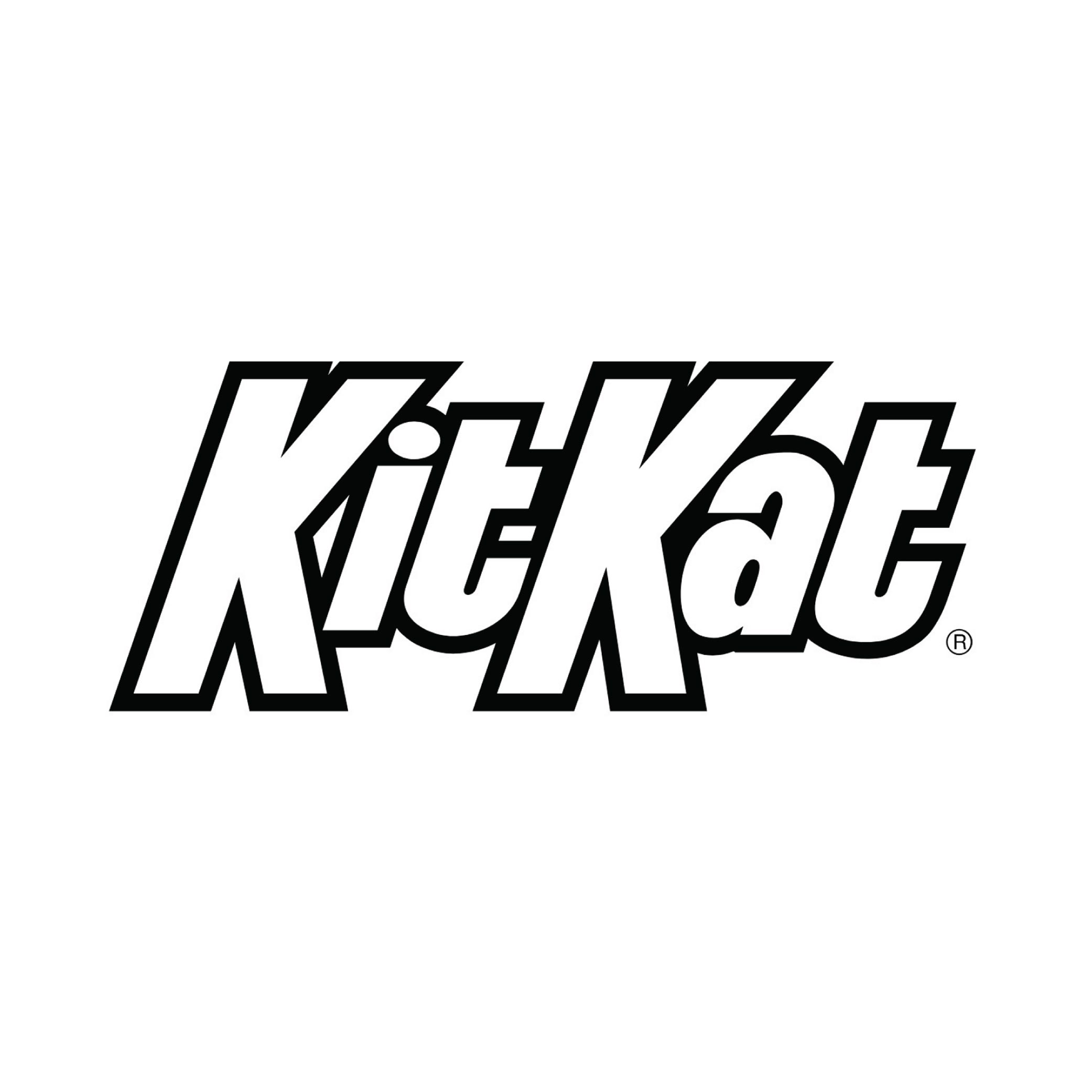 Personalized Font Of The Kit Kat Logo Iron On Heat Transfer Stickers For T Shirt/Jerseys